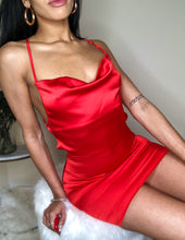Load image into Gallery viewer, Victoria Satin Dress
